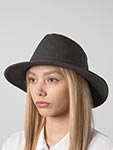 Шляпа STETSON арт. 2541114 TRAVELLER DELAVE (черный)